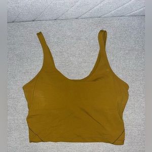 Like new lululemon align tank - size 8, gold